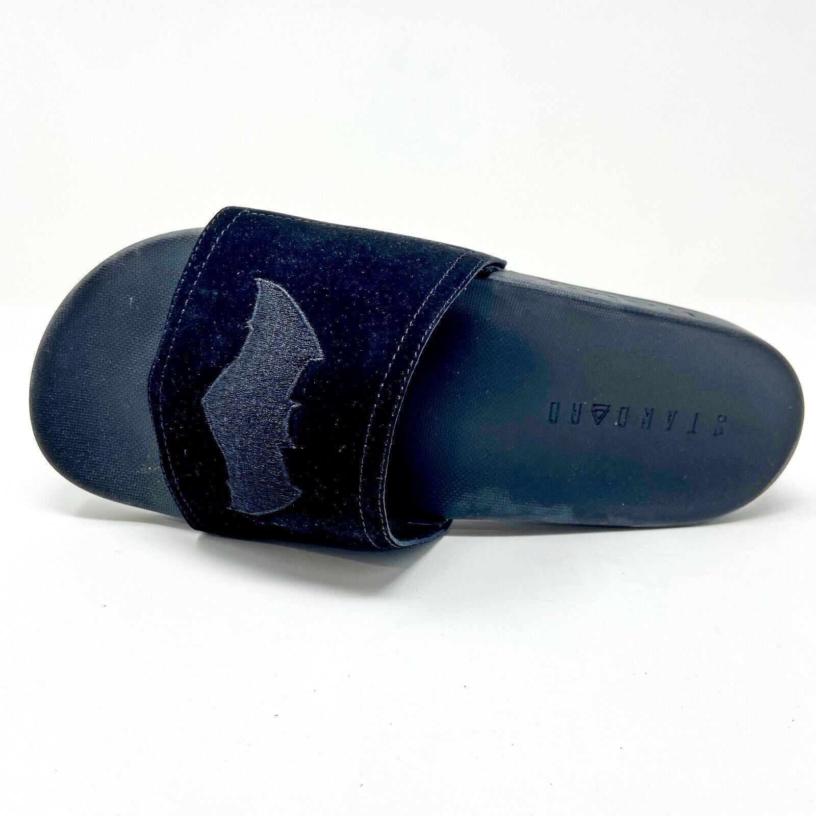 STNDRD Standard Monaco Justice League DC Comics Batman Black Mens Sandals