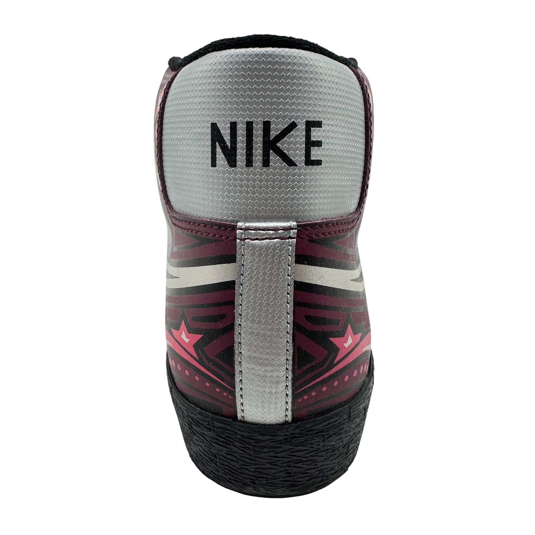 Nike Blazer High Black Red Purple Mens Athletic Sneaker