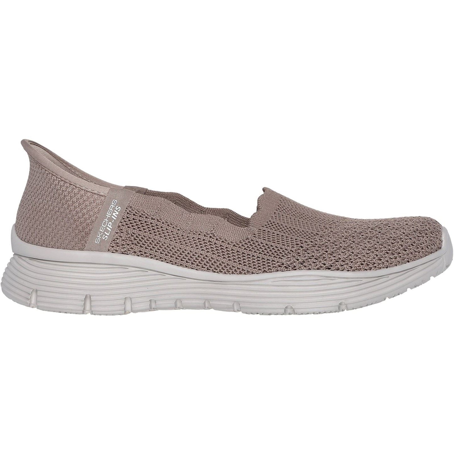 Women's Wide Fit Skechers 158980 Slip-ins Seager Believe It Shoes
