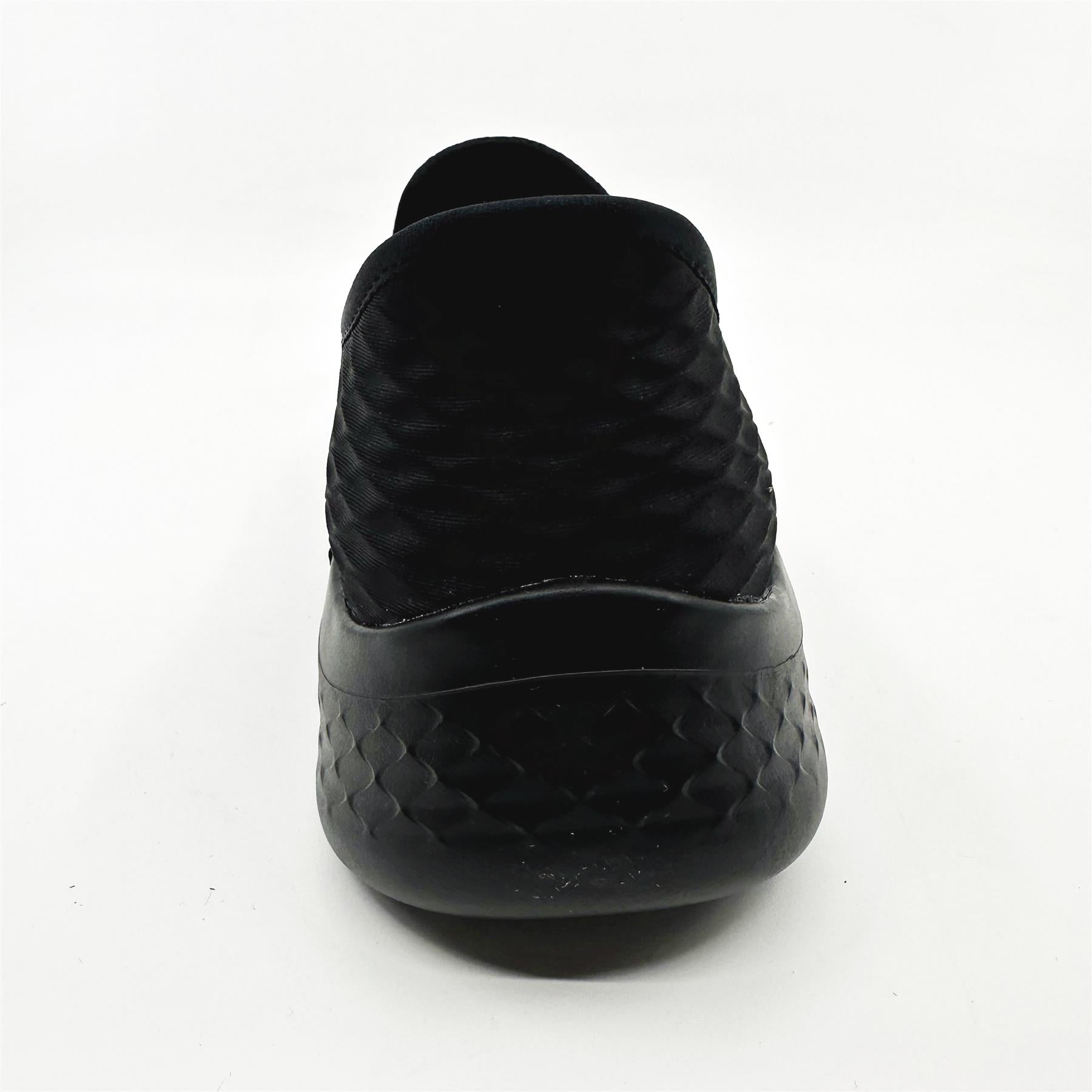 Skechers Go Walk Flex Relish Black Womens Wide Slip On Sneakers