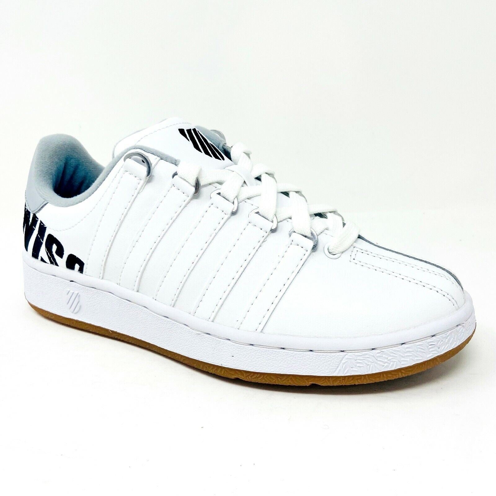 K-Swiss Classic VN White Black Gum Womens Casual Shoes 96393 168