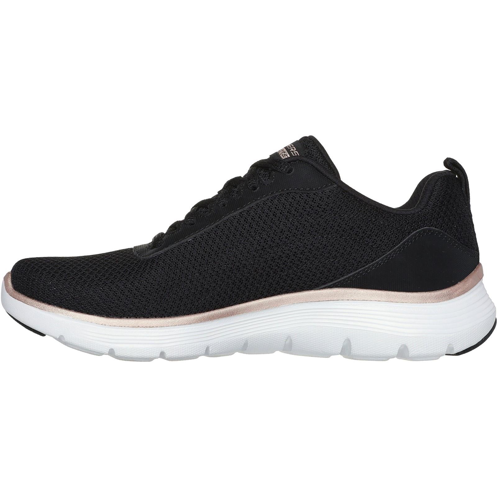 Womens Wide Fit Skechers 150206 Flex Appeal 5.0 Uptake Trainers