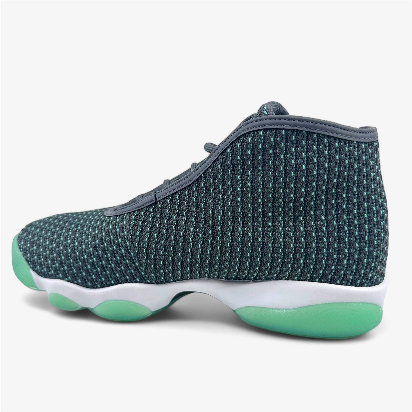 Jordan Horizon Dark Gray White Hyper Turquoise Mens Athletic Sneaker