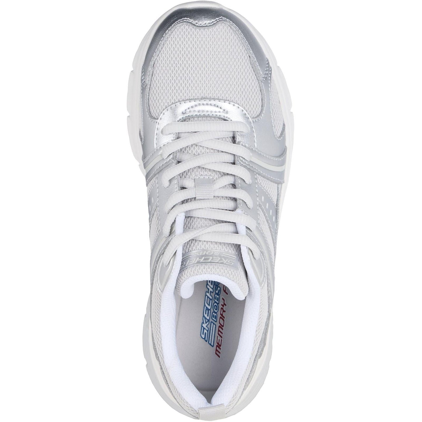Women's Wide Fit Skechers 117770 Bobs Vamos Trainers