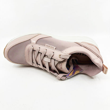 Skechers Billion Hot Days Mauve Womens Athletic Comfort Sneakers