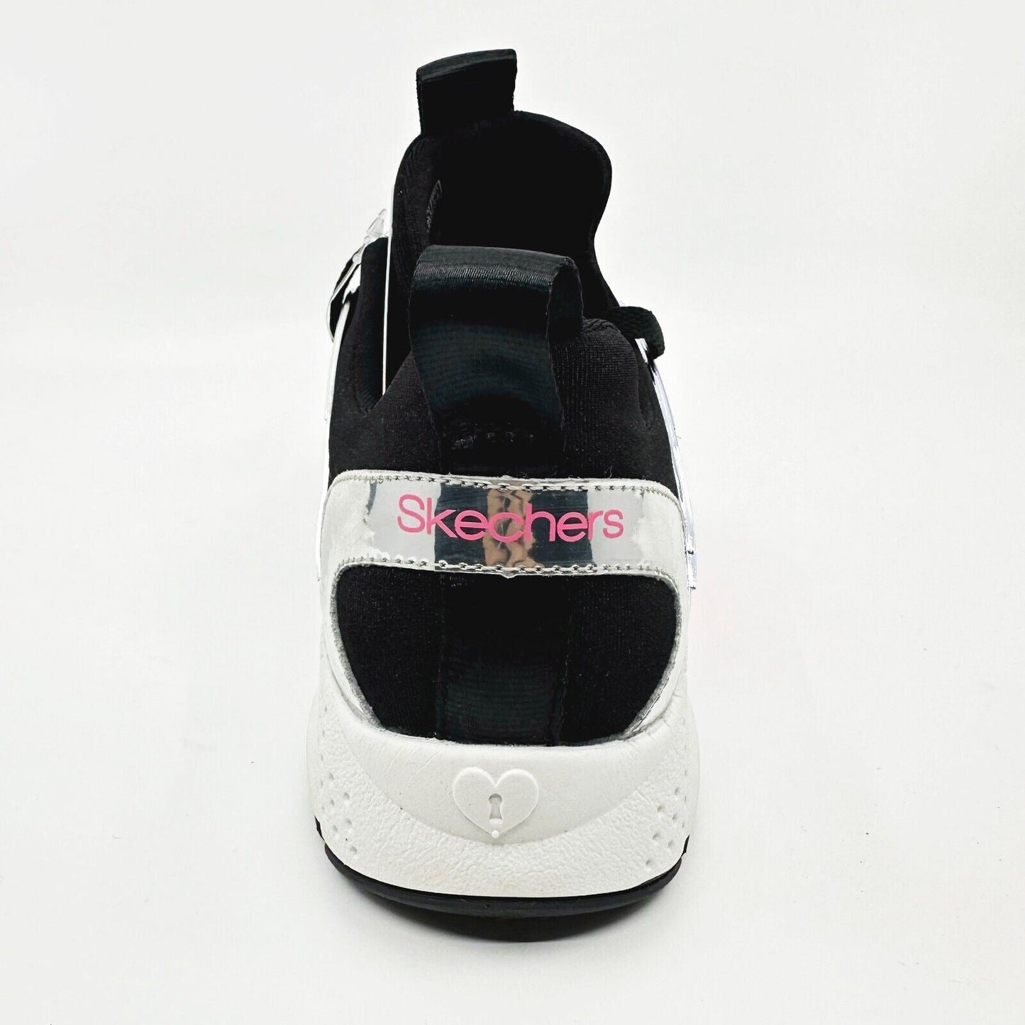 Skechers Shine Status Hint of Wild Leopard Kids Girls Size 5 Sneakers