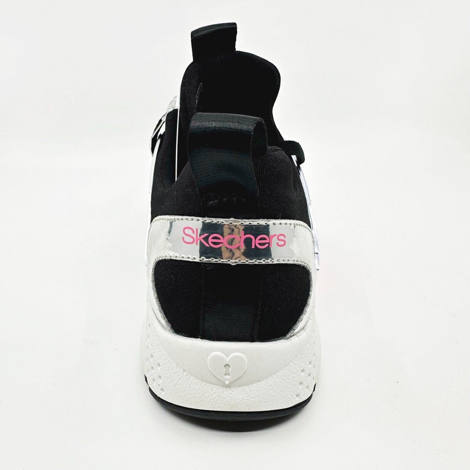 Skechers Shine Status Hint of Wild Leopard Kids Girls Size 5 Sneakers