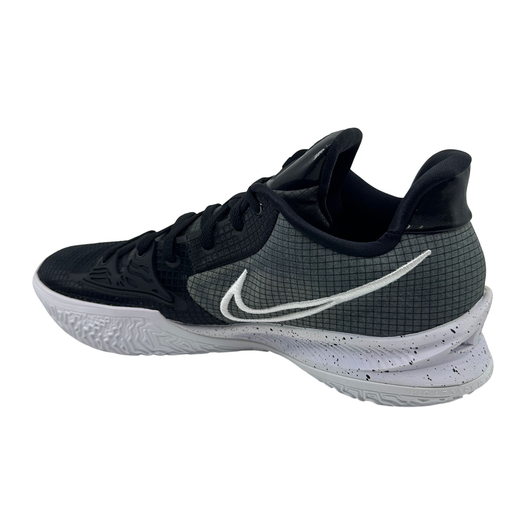 Nike Kyrie Low 4 TB Promo Black White Mens Athletic Sneaker
