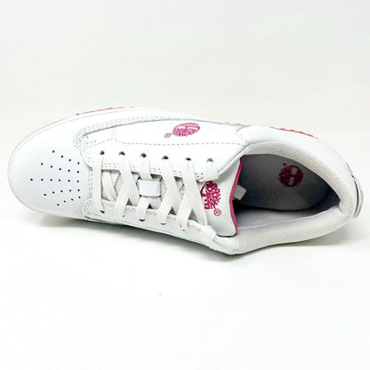 Timberland Timbercourt White Leather Womens Casual Sneakers 18383