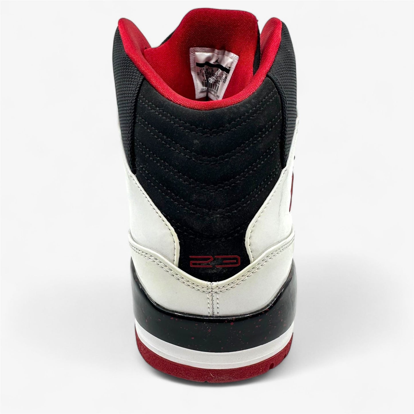 Jordan SC-1 White Gym Red Black Mens Athletic Sneaker