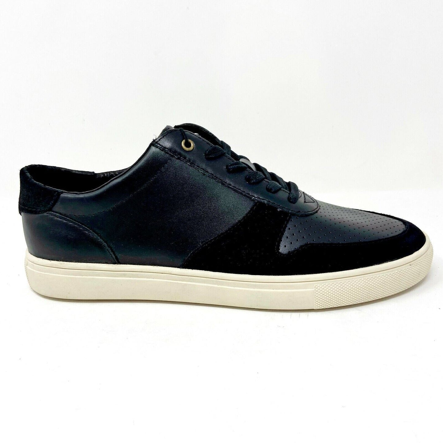 Clae Gregory SP Black Leather Suede Mens Premium Casual Sneakers