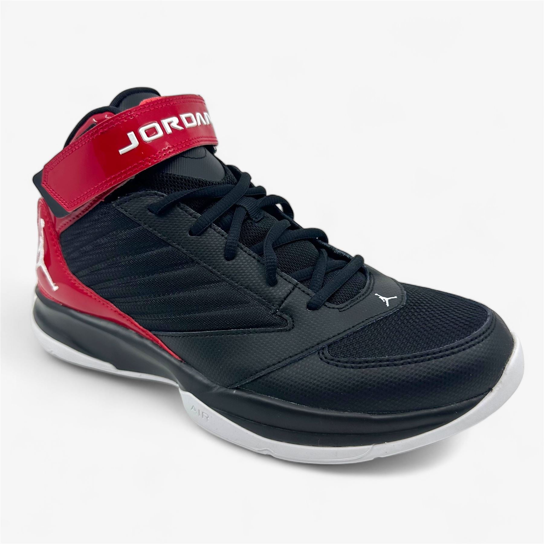 Jordan BCT Mid 3 Black White Gym Red Mens Athletic Sneaker