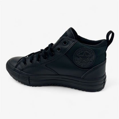 Converse CTAS Malden Street Boot Mid Triple Black Mens Athletic Sneaker