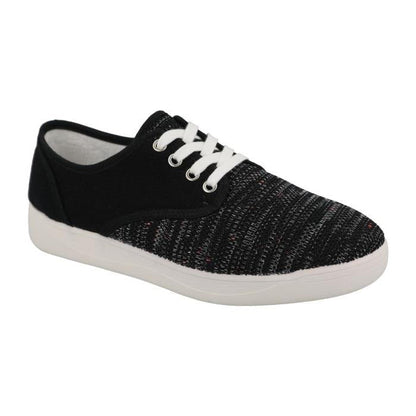 Women's Wide Fit DB Giraffe Canvas Shoes