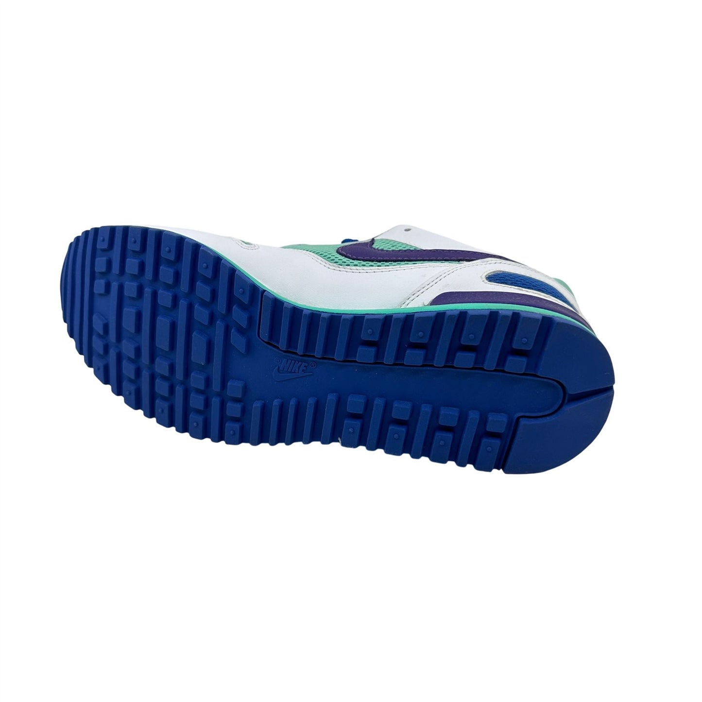 Nike Tyan White Purple Blue Womens Athletic Sneaker