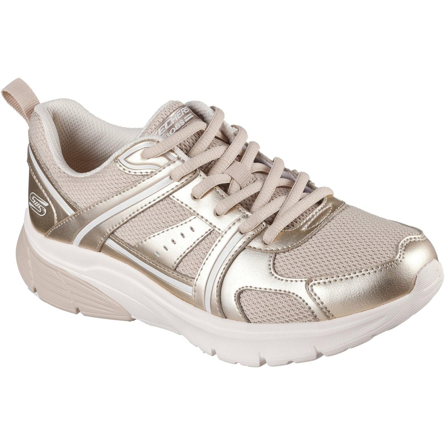 Women's Wide Fit Skechers 117770 Bobs Vamos Trainers