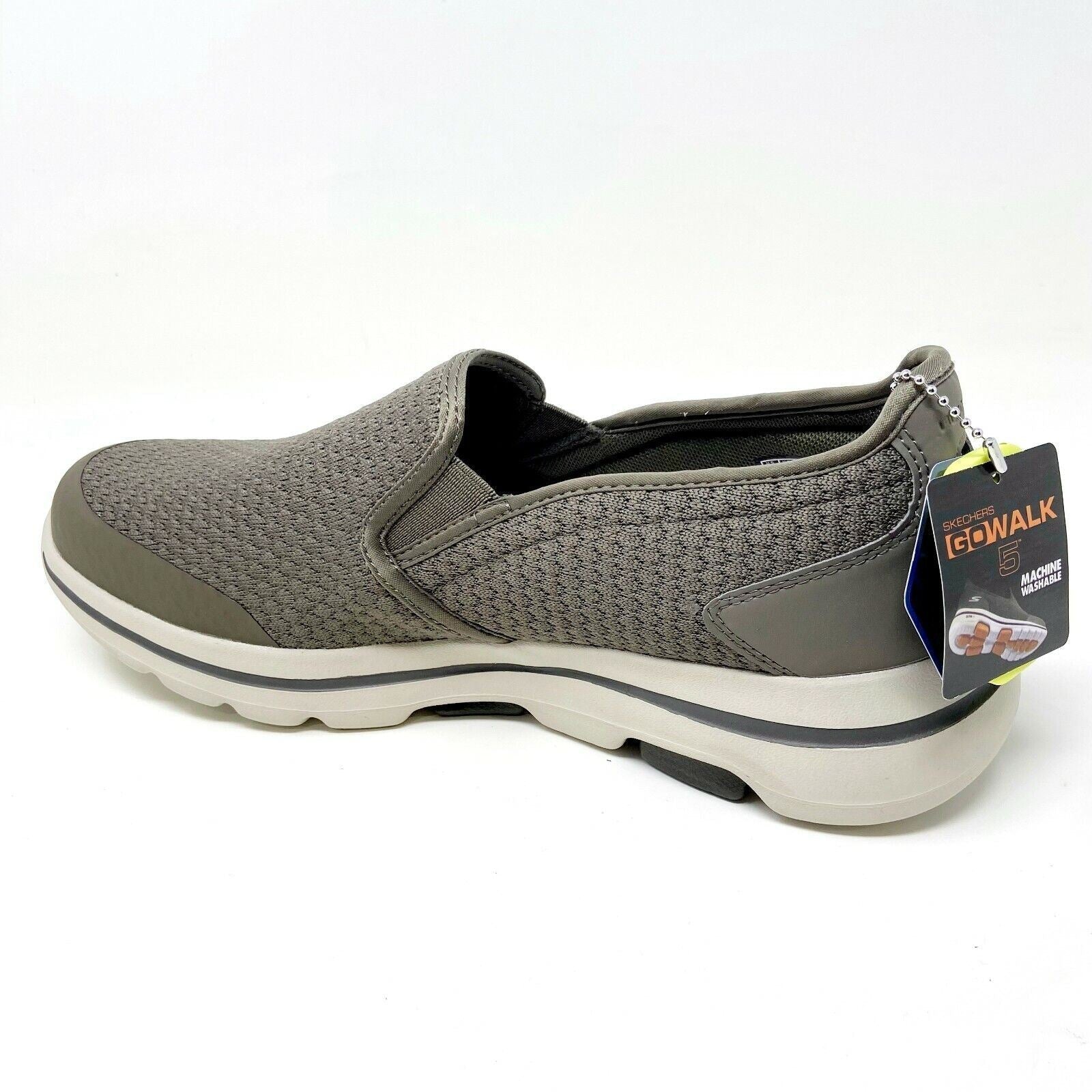 Skechers Go Walk 5 Apprize Khaki Mens Casual Walking Shoes