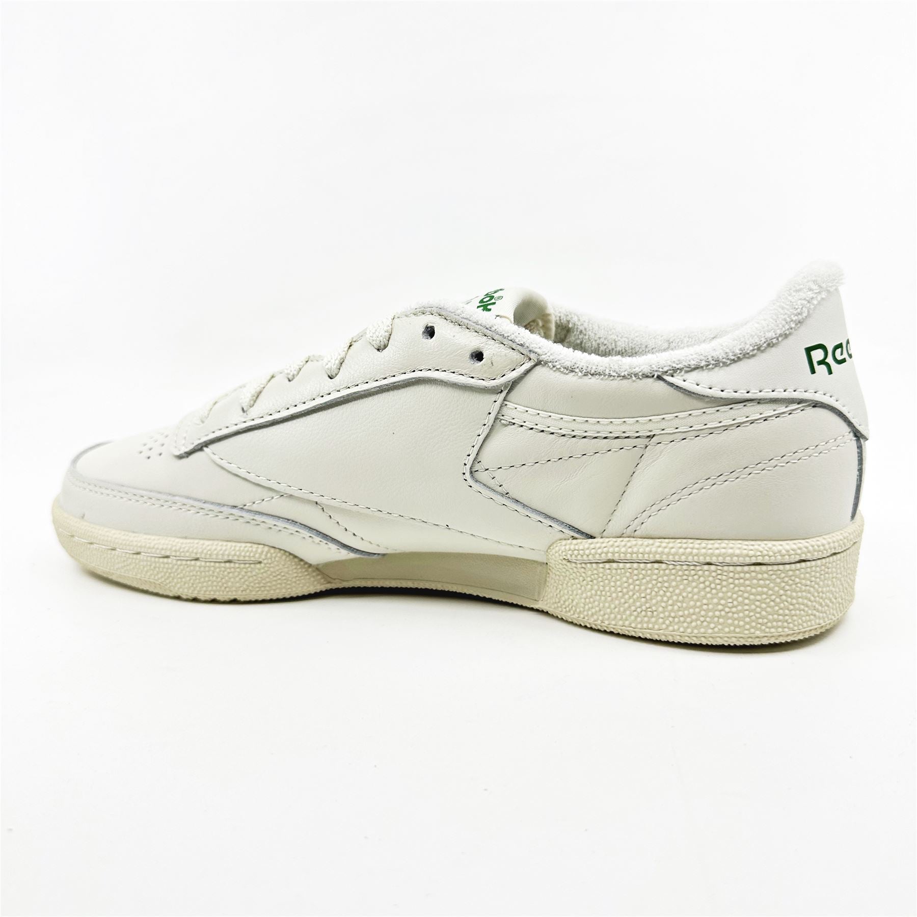 Reebok Club C 85 Vintage Chalk Alabaster Green Womens Athletic Sneaker