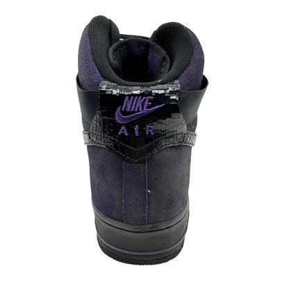 Nike Air Force 1 High '07 Black Court Purple Mens Athletic Sneaker