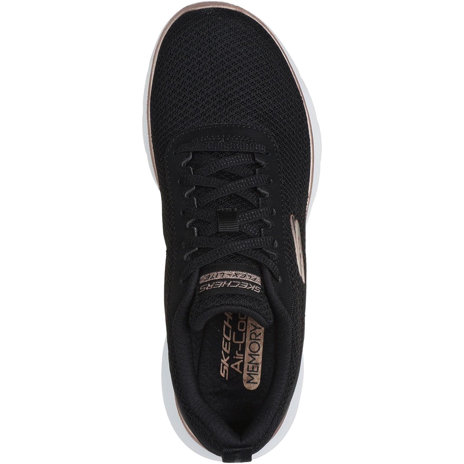 Womens Wide Fit Skechers 150206 Flex Appeal 5.0 Uptake Trainers