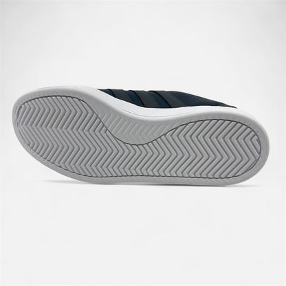Adidas Grand Court 2.0 Aurora Ink Grey White Mens Athletic Sneaker