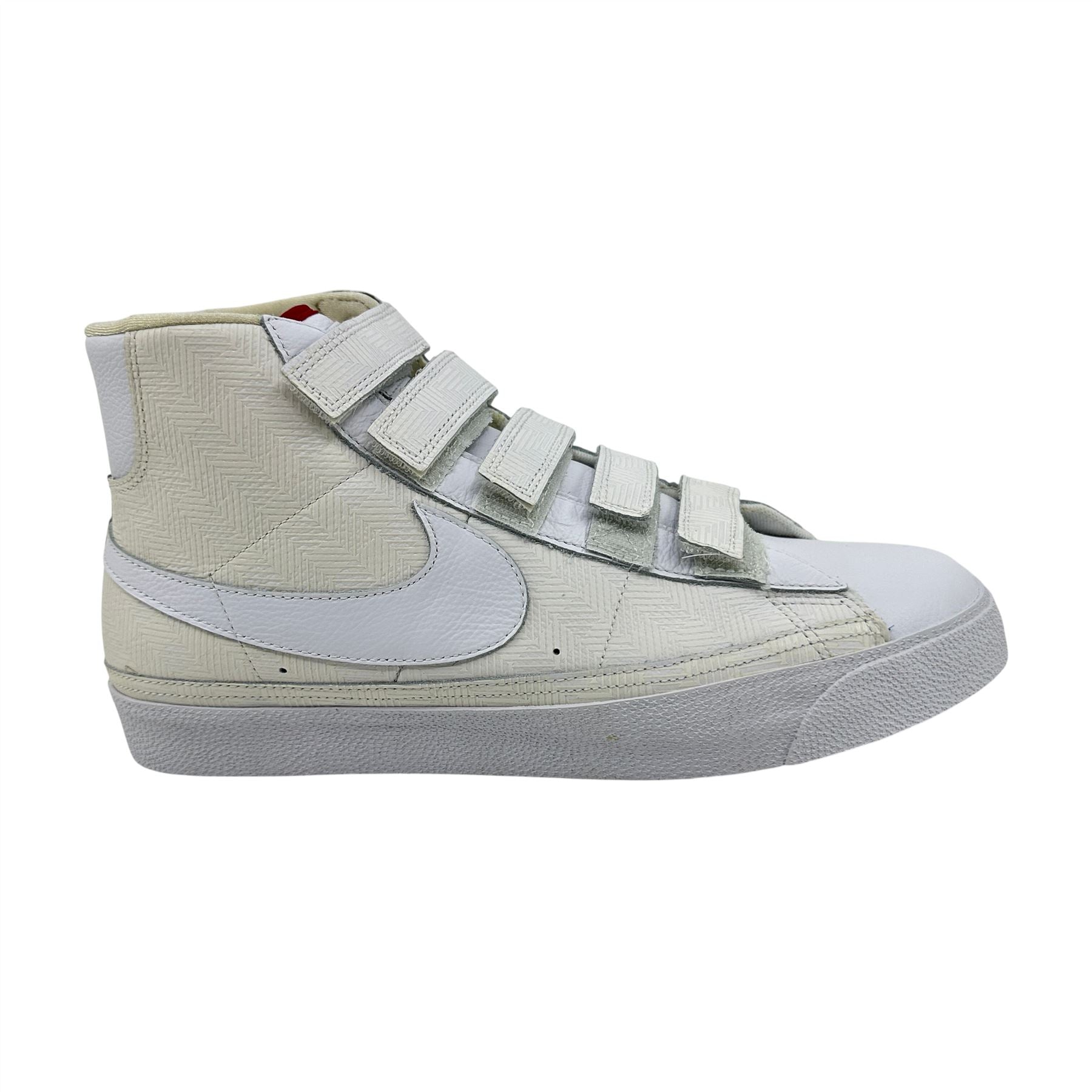 Nike Blazer AC High White Varsity Red Green Mens Athletic Sneaker
