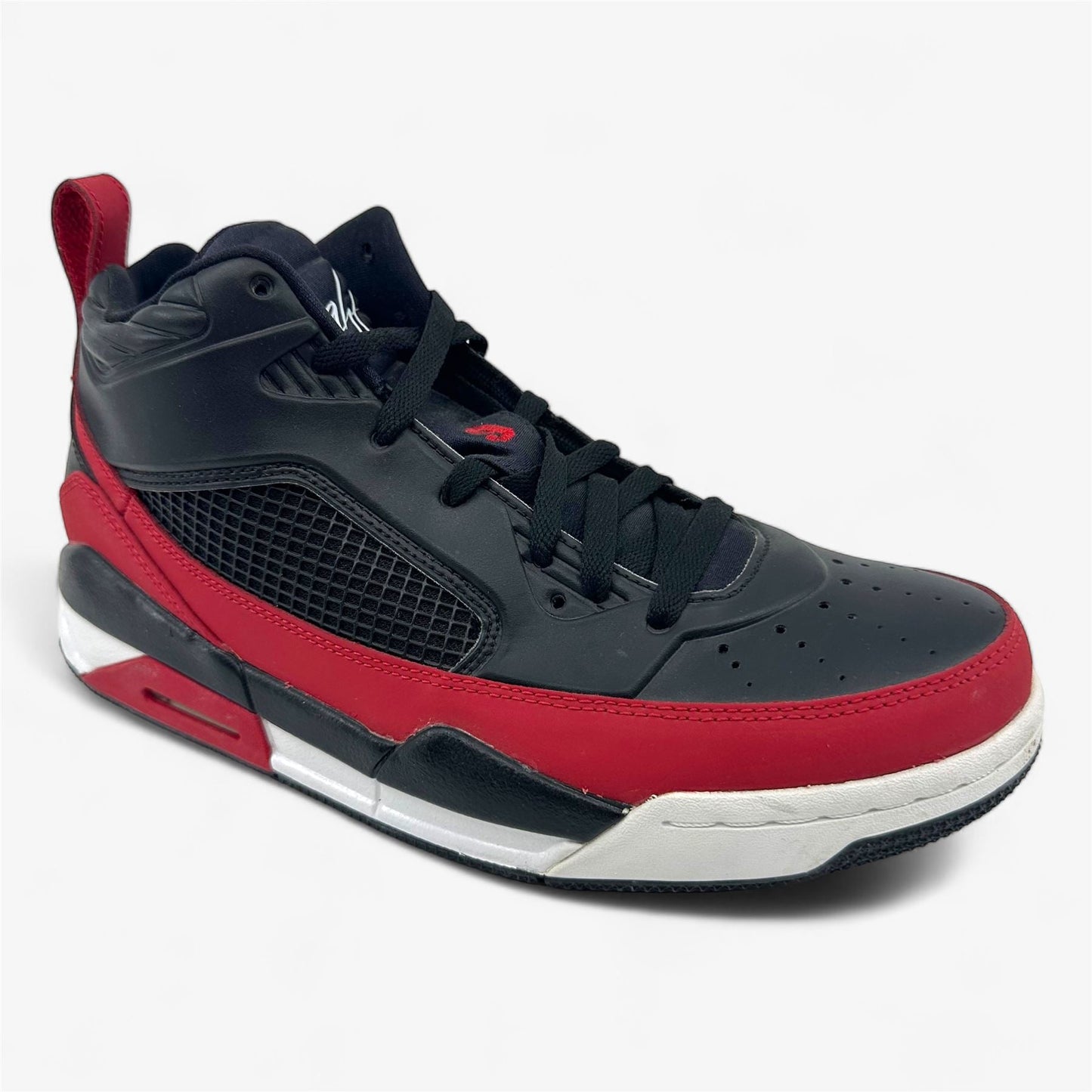 Jordan Flight 9.5 Black Gym Red White Mens Athletic Sneaker