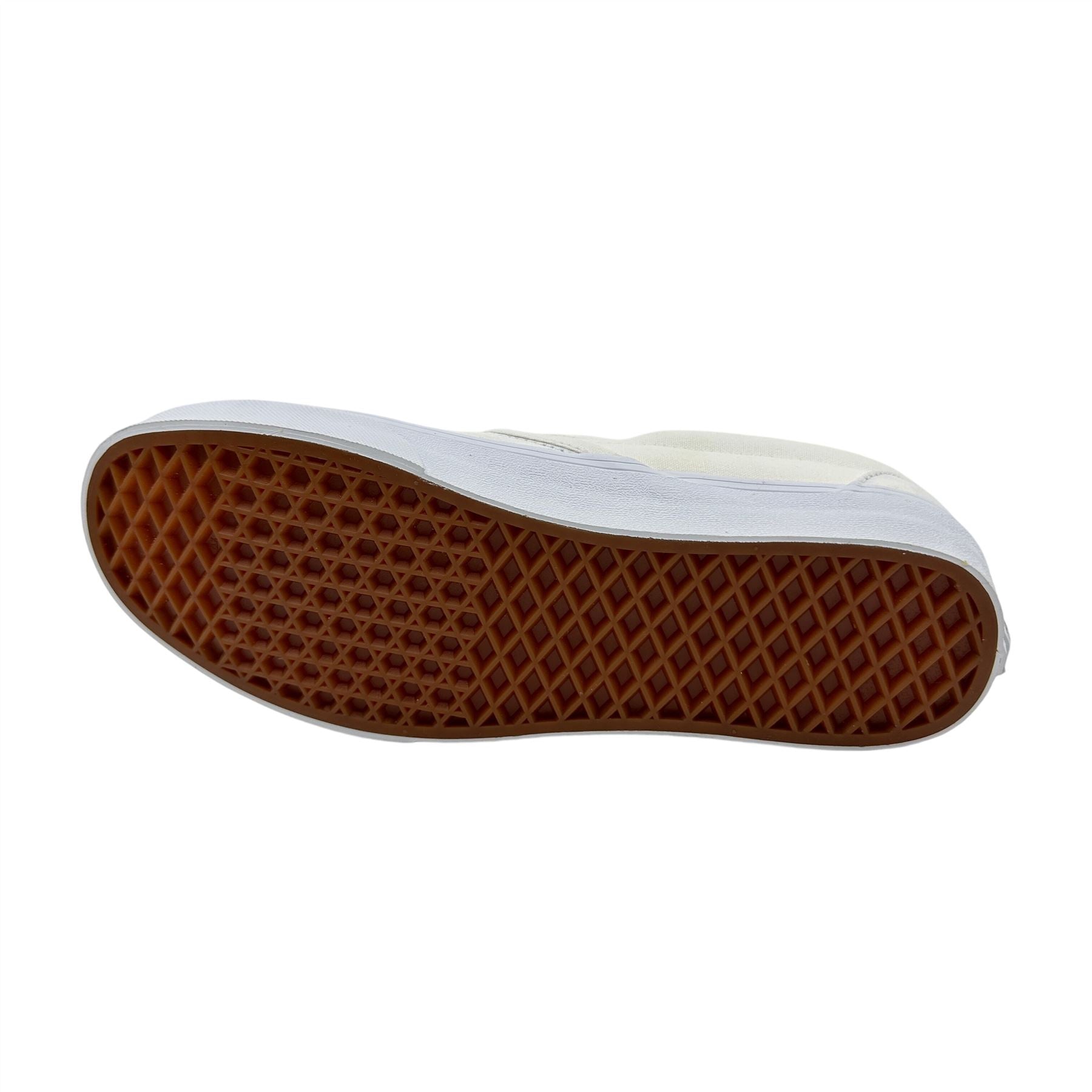 VANS Classic Slip On Checkerboard True White Womens Athletic Sneaker