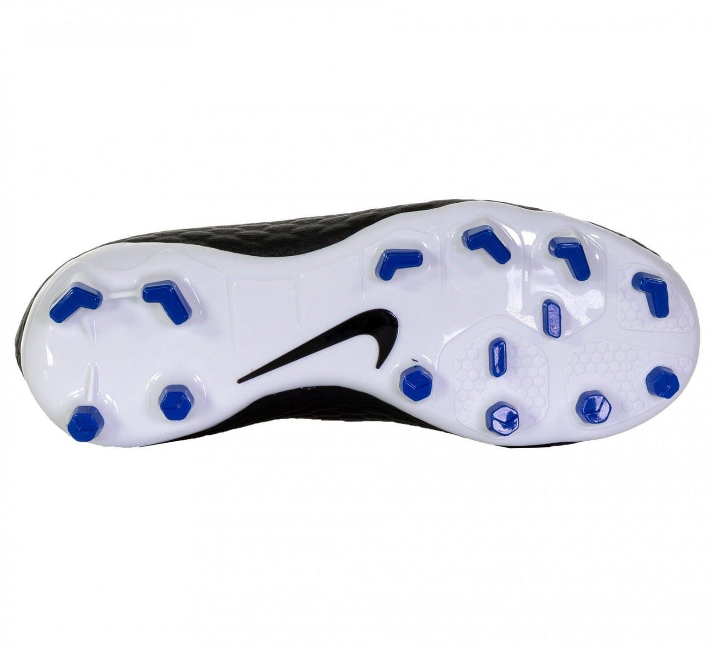 Nike Hypervenom Phelon III FG Black Blue Kids Size 5.5 Soccer Cleats 852595 002