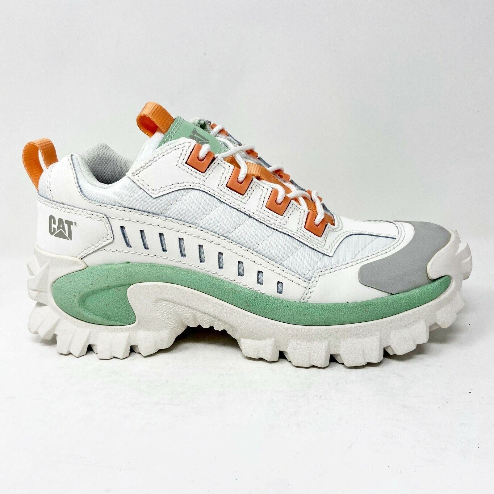 Caterpillar CAT Intruder Oxford Star White Pastel Green Mens Shoes P724500