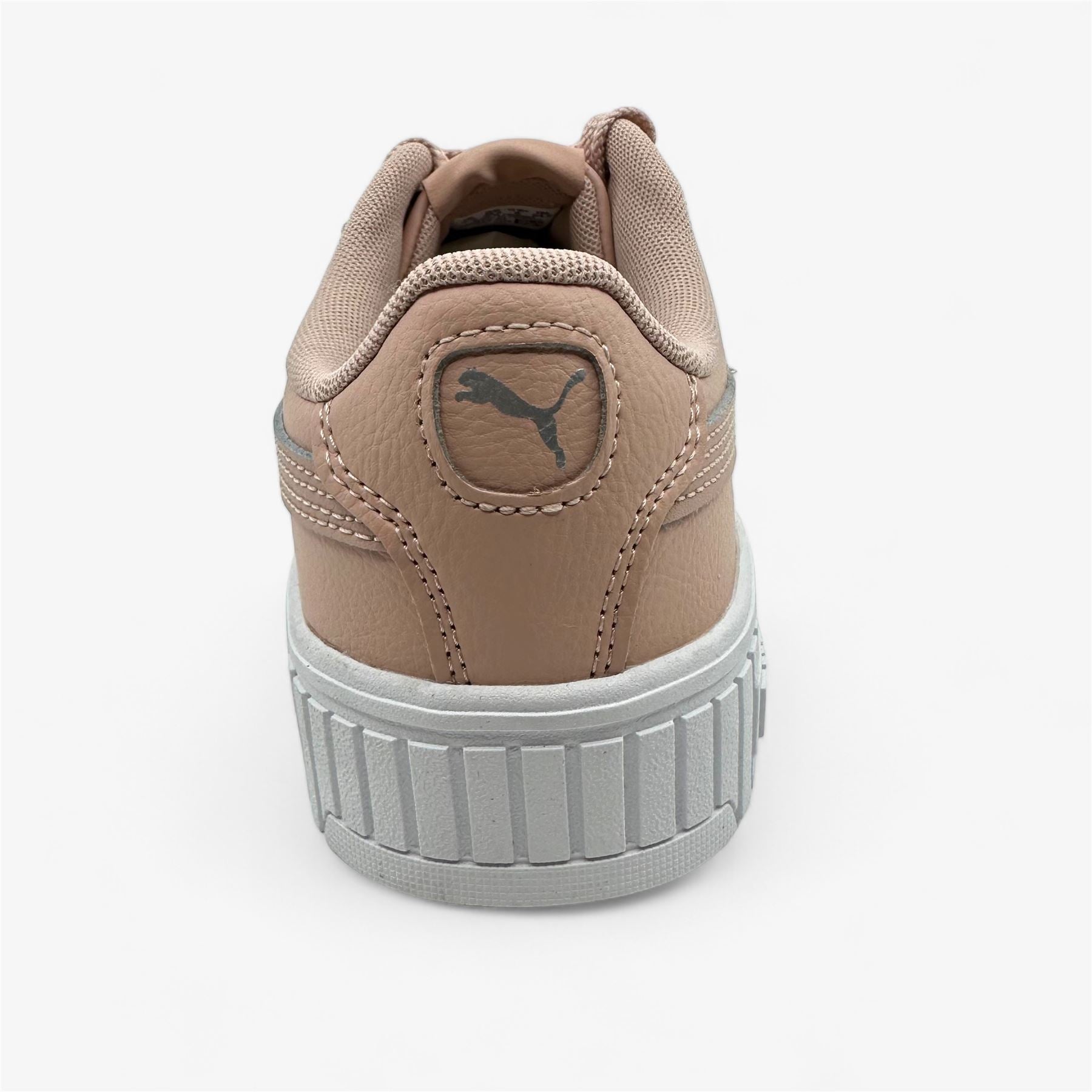 PUMA Carina 2.0 Rose Quartz Silver White Womens Athletic Sneaker