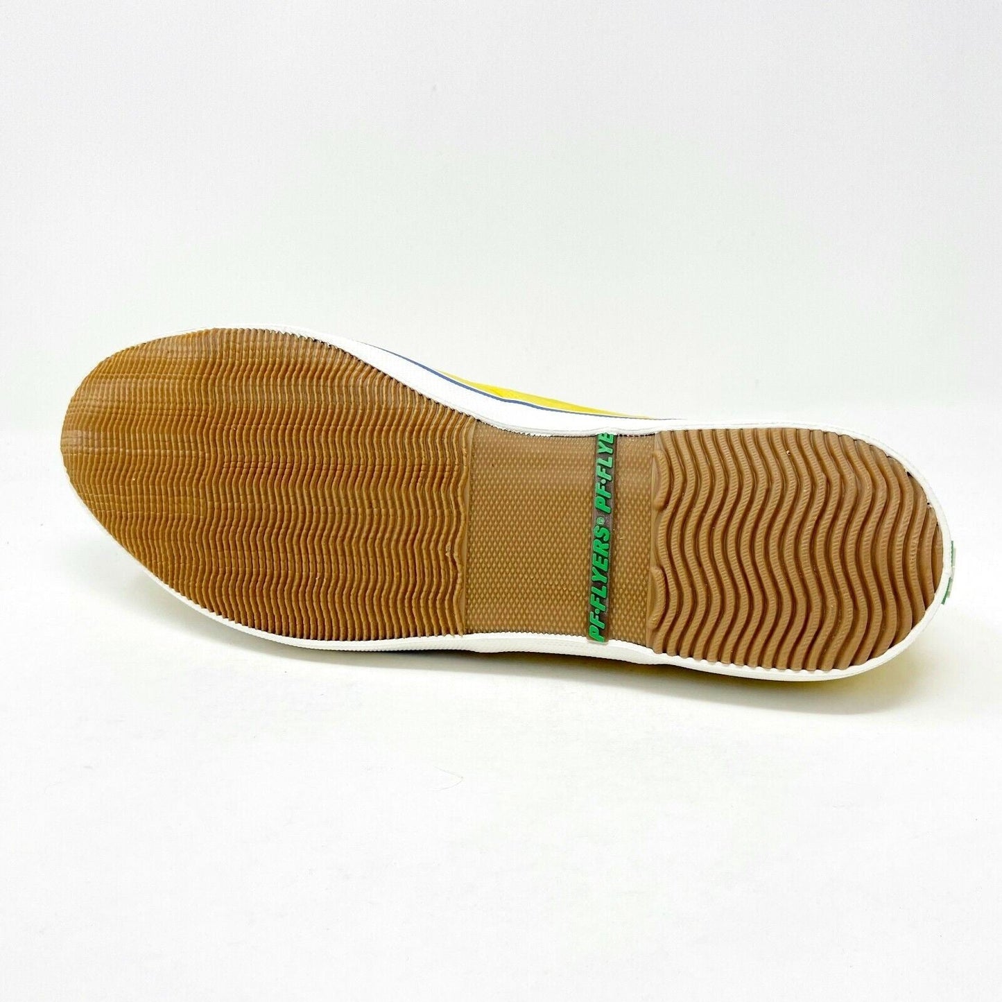 PF Flyers Exeter Lemon Yellow White Mens Retro Casual Sneakers PM12OB1B