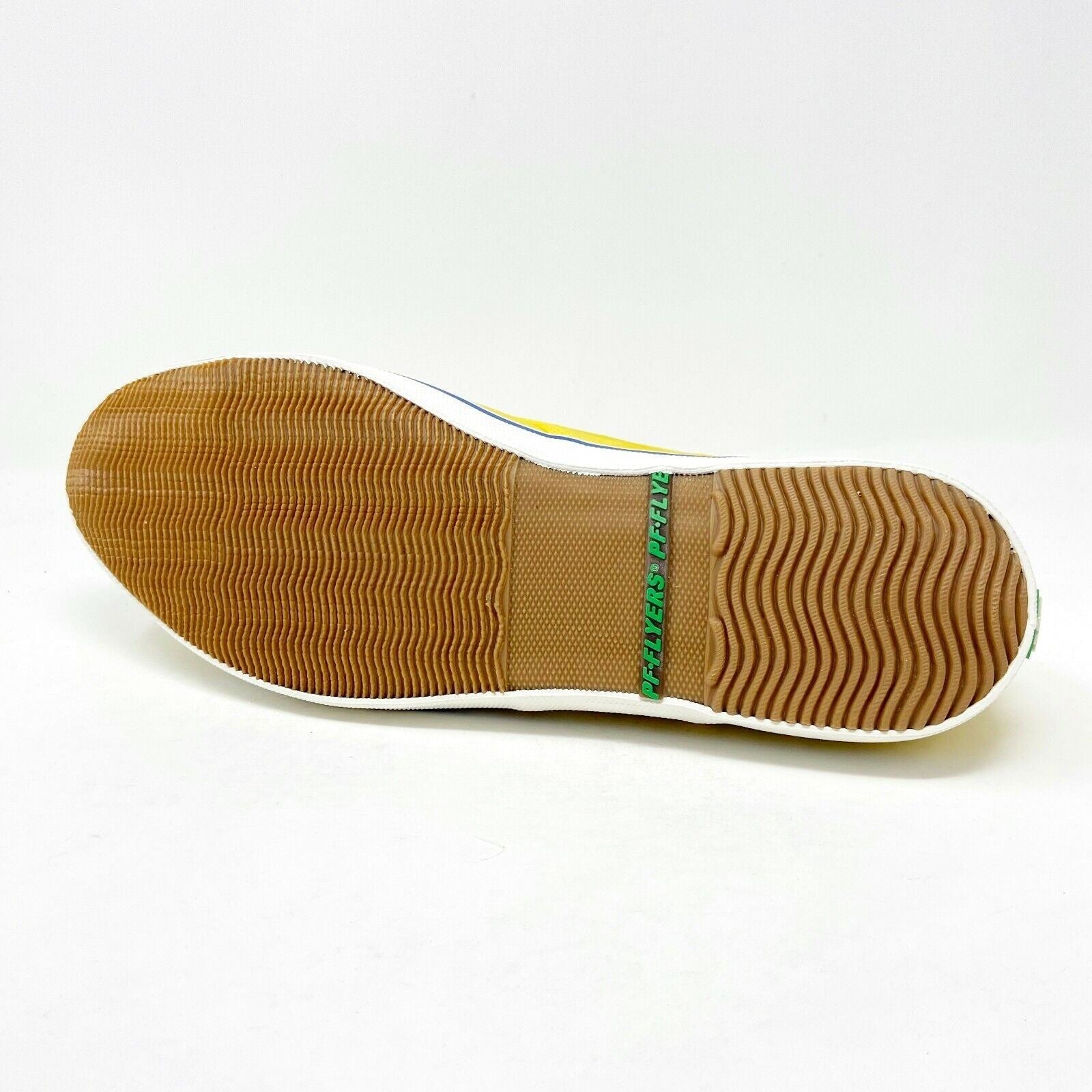PF Flyers Exeter Lemon Yellow White Mens Retro Casual Sneakers PM12OB1B