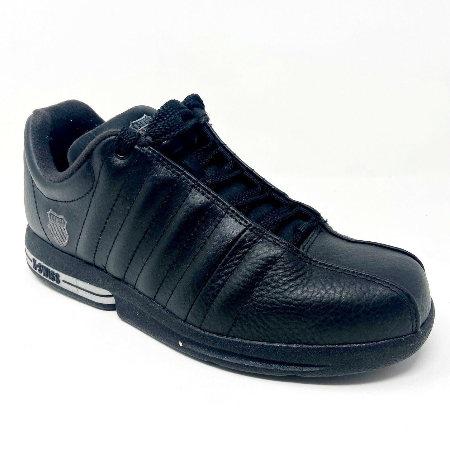 K-Swiss Renz Black Charcoal Child Kids Casual Sneakers 81271006