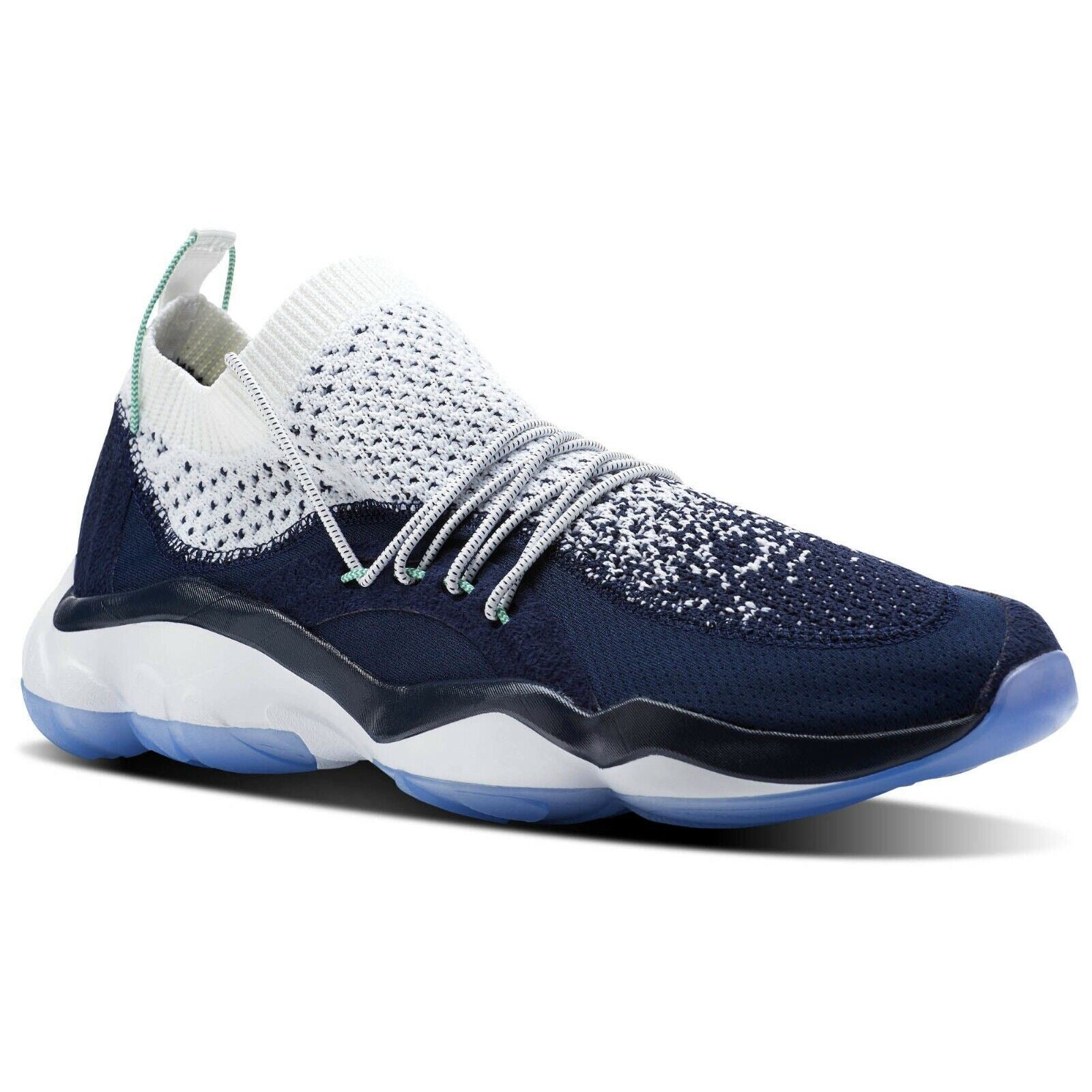 Reebok DMX Fusion HC Collegiate Navy White Gray Mens Trainer Sneakers CM9624