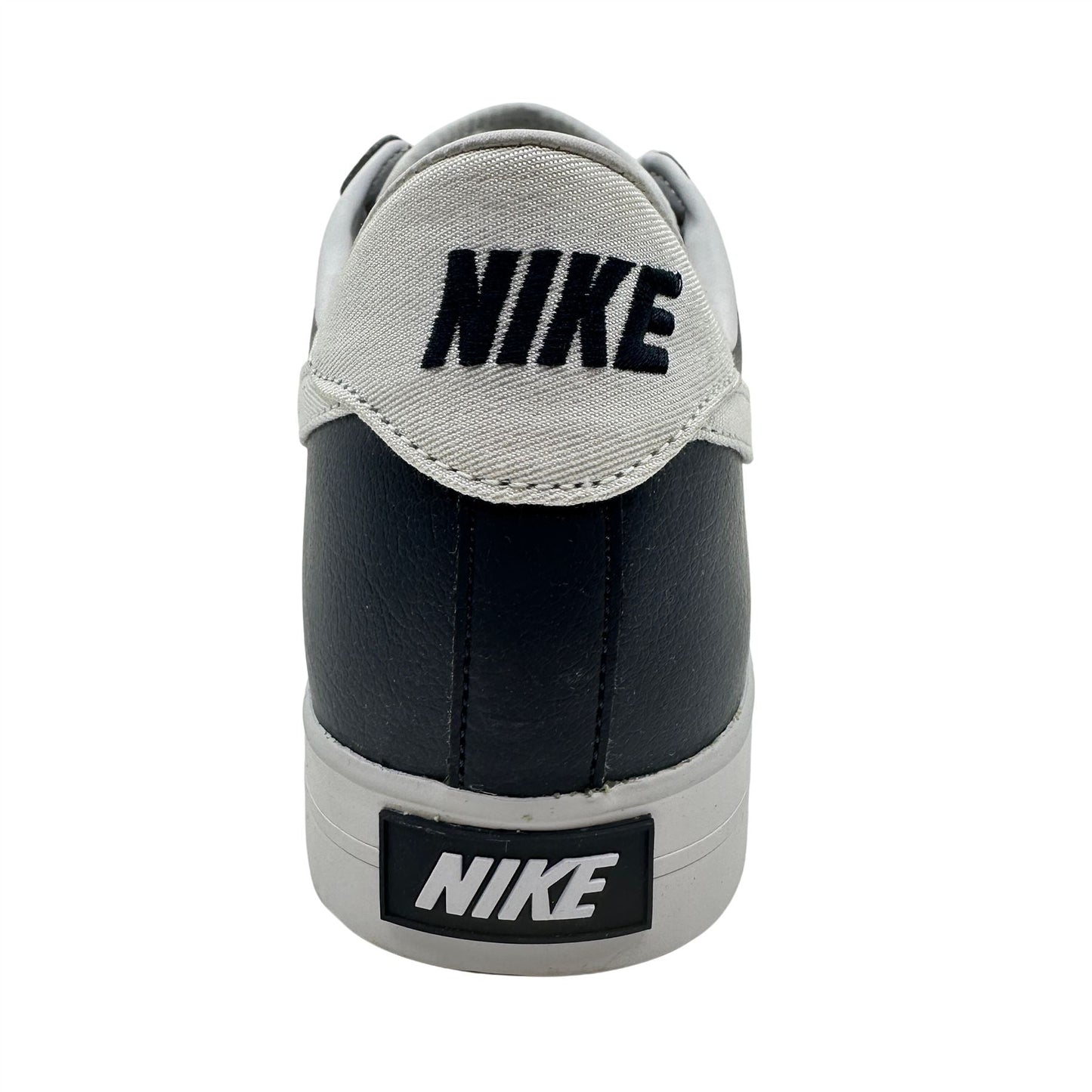 Nike Sweet Classic Leather Dark Obsidian White Grey Mens Athletic Sneaker
