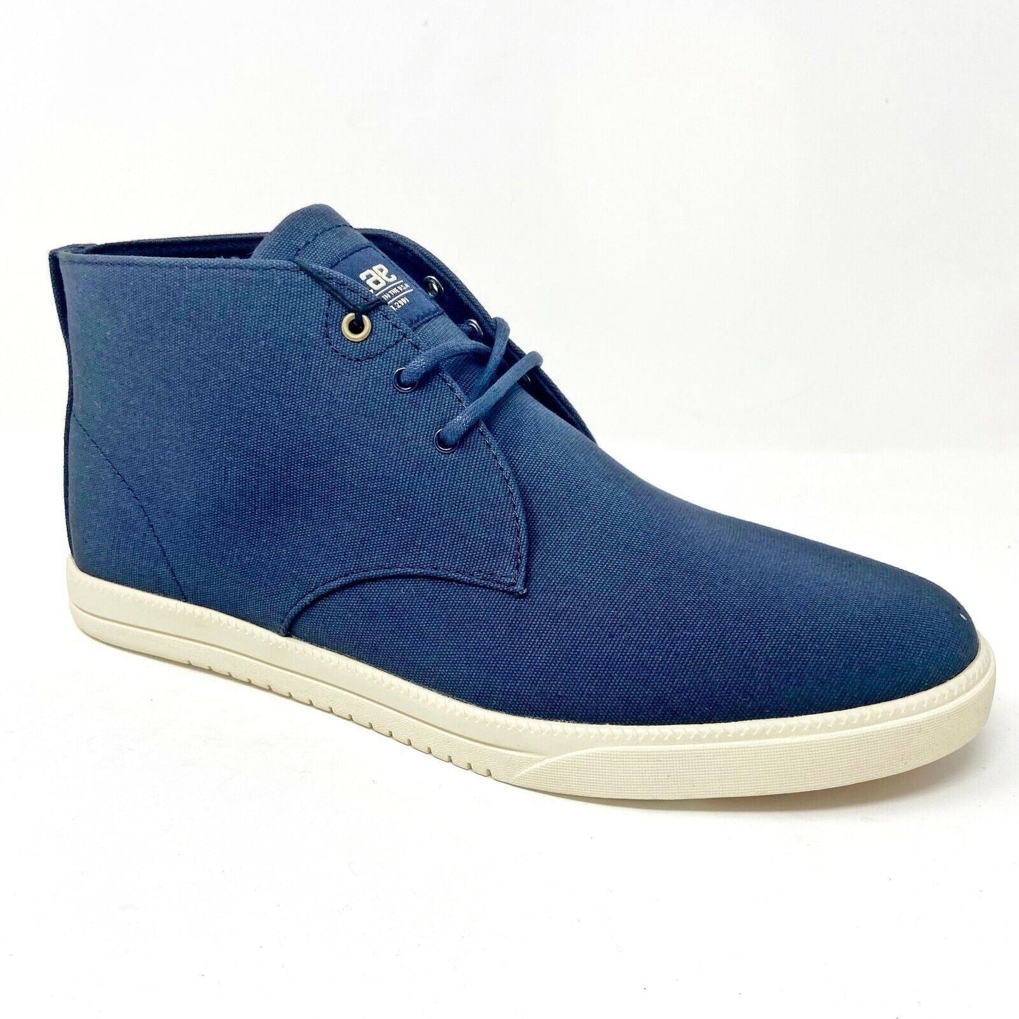 Clae Strayhorn Textile Navy Canvas Mens Premium Casual Shoes