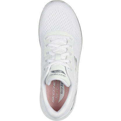 Women's Wide Fit Skechers Arch Fit 150067 2.0 Glow The Distance Trainers