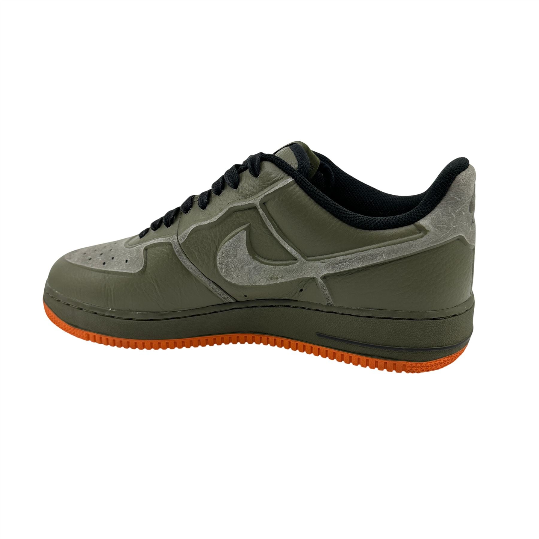 Nike Air Force 1 PRM Skive TEC VT Medium Olive Mens Athletic Sneaker