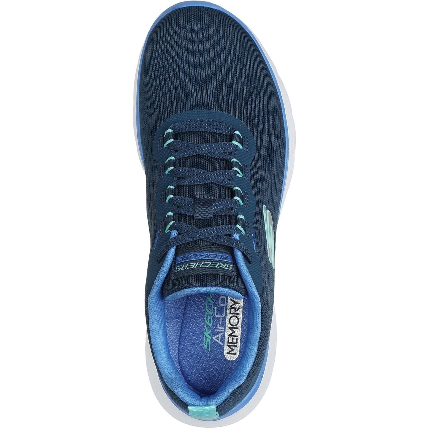 Women's Wide Fit Skechers 150201 Flex Appeal 5.0 New Path Trainer