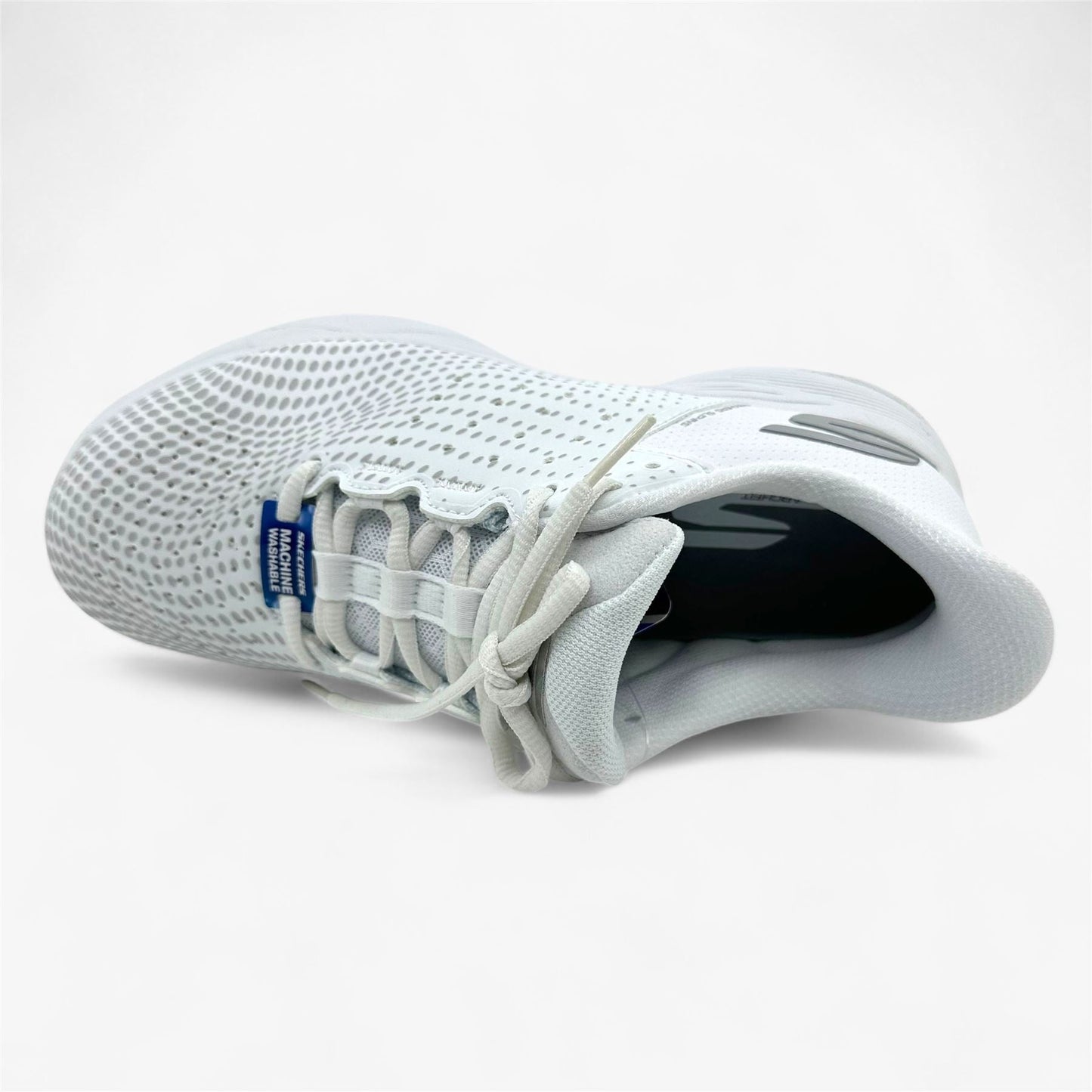 Skechers Viper Court Reload White Womens Athletic Pickleball Sneaker