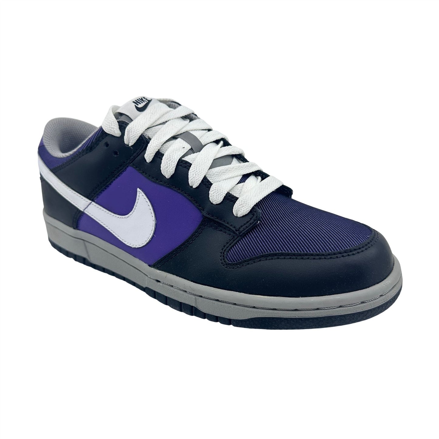 Nike Dunk Low Varsity Purple White Black Mens Size 8 Athletic Sneaker