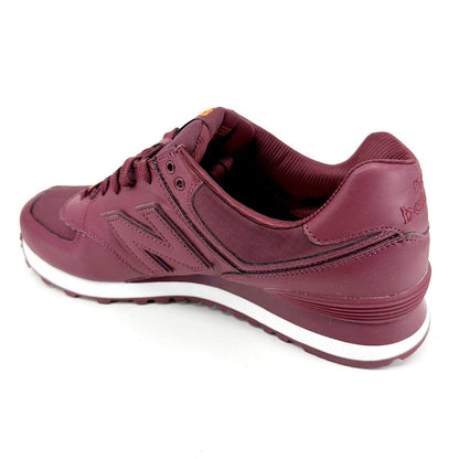 New Balance 574 Classics Burgundy Flight Jacket Mens Sneakers ML574FJR