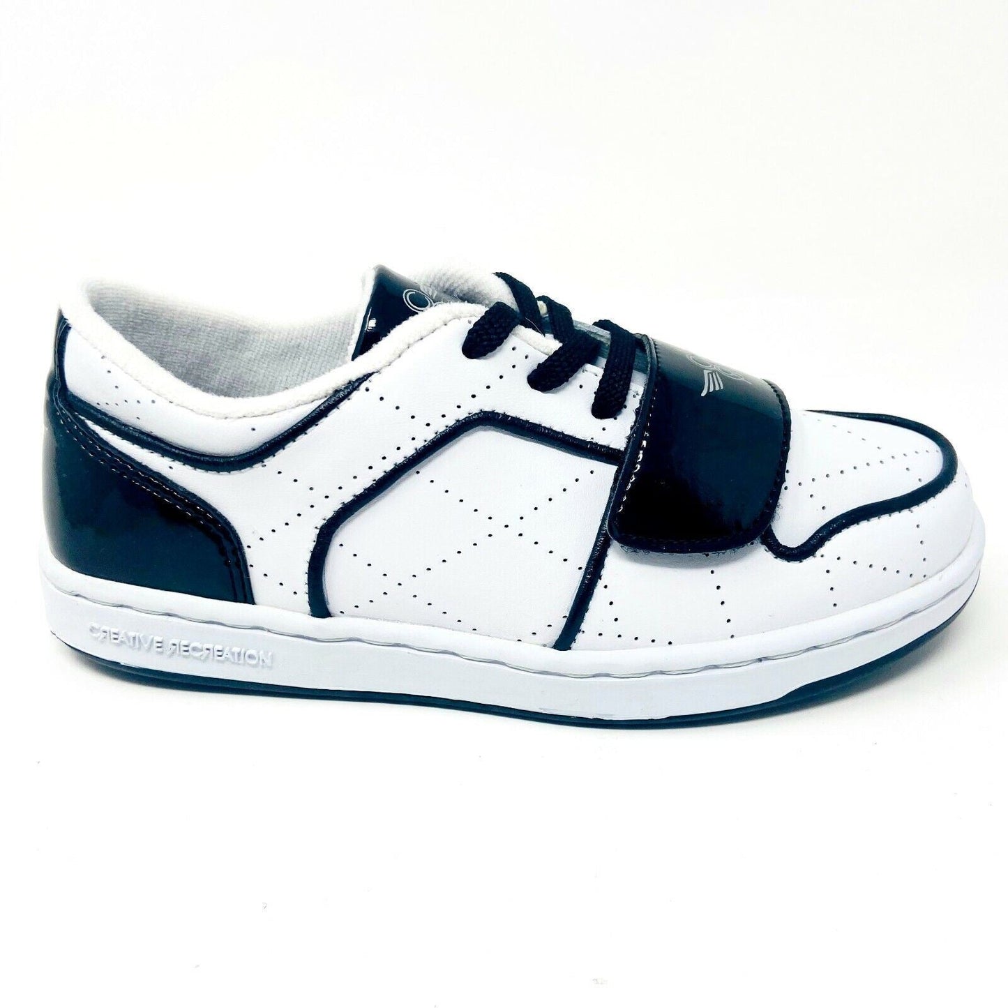 Creative Recreation Cesario Lo White Black Youth Kids Sneakers
