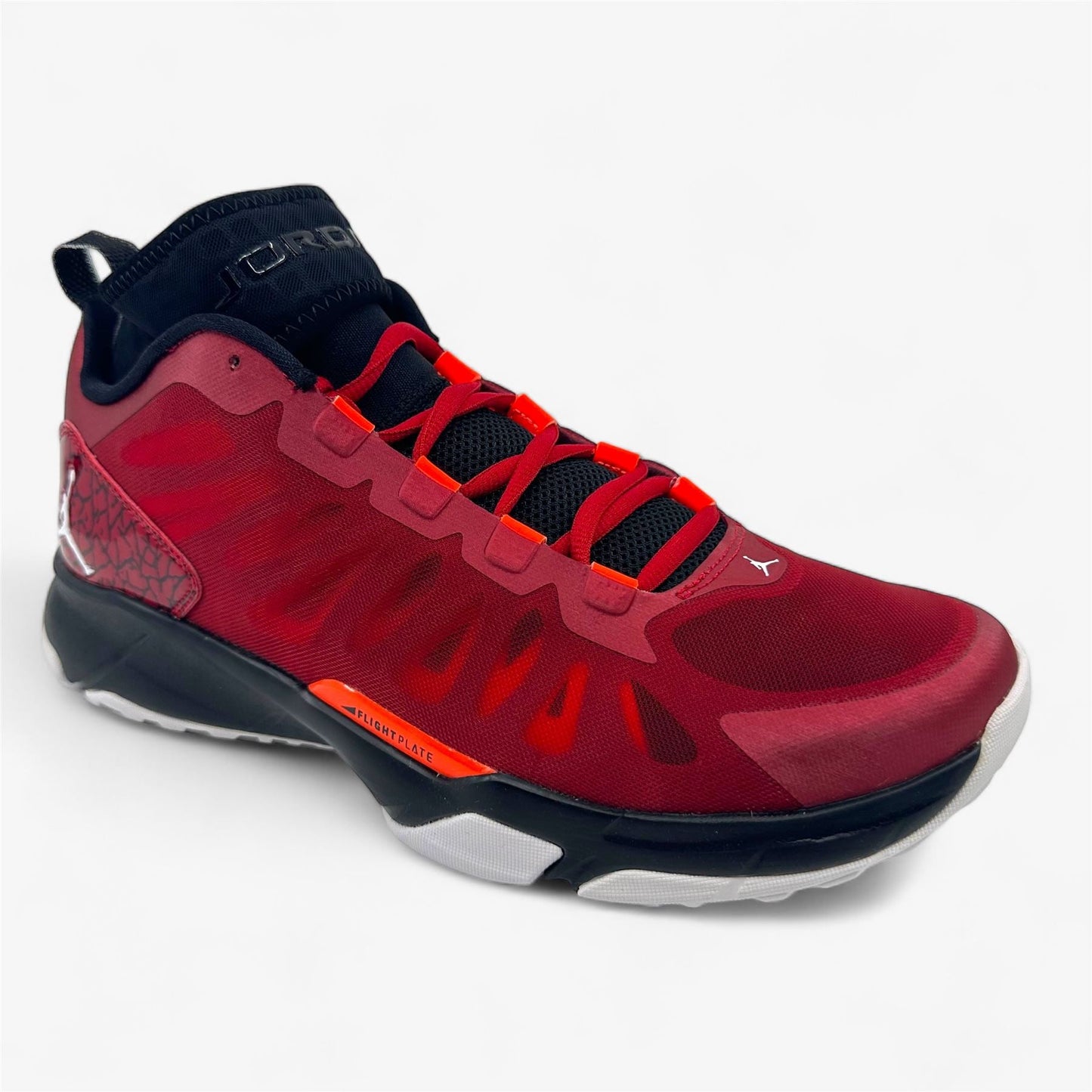 Jordan Jumpman Dominate Pro Grym Red White Black Crimson Mens Athletic Sneaker