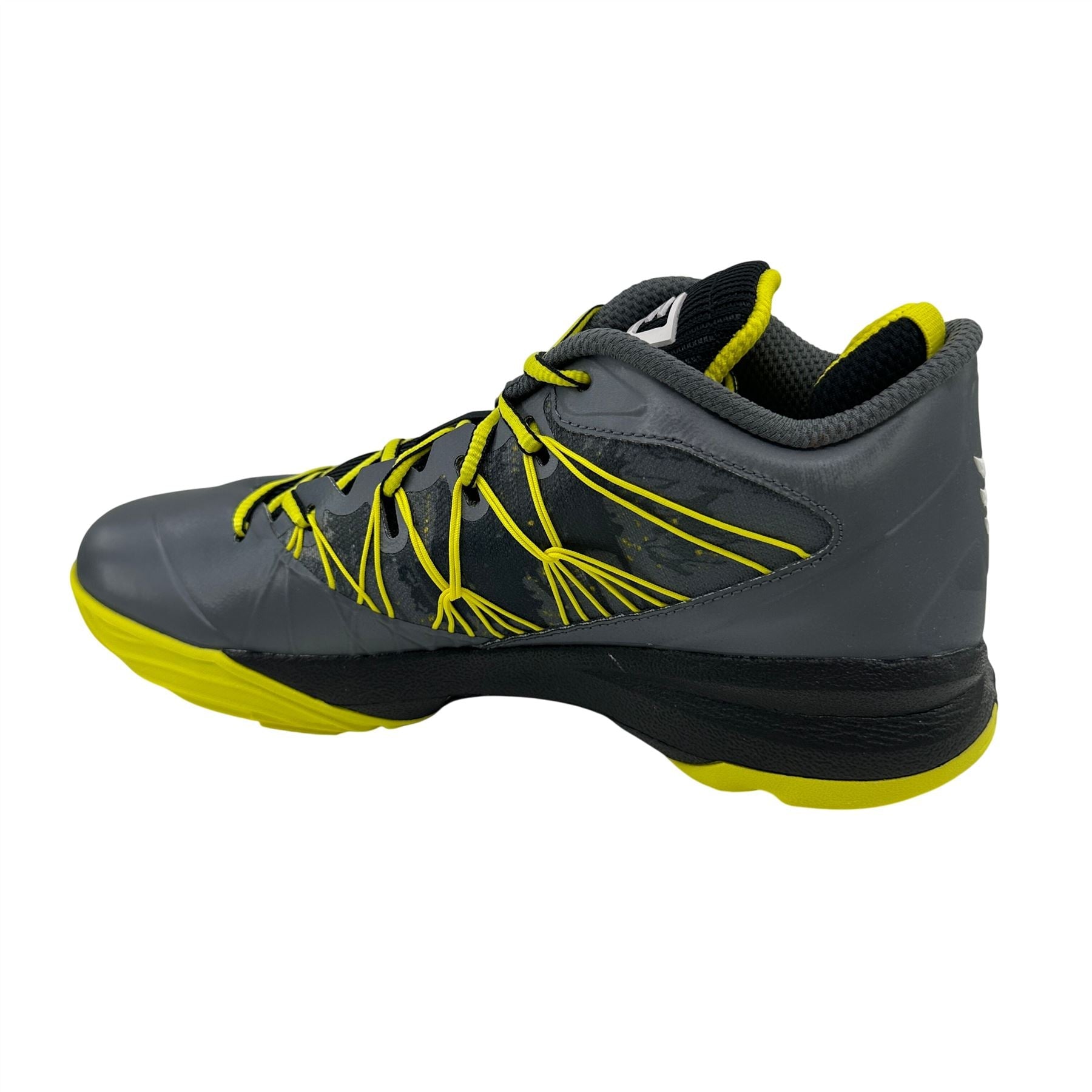 Jordan CP3.VII AE Dark Grey White Black Yellow Mens Athletic Sneaker