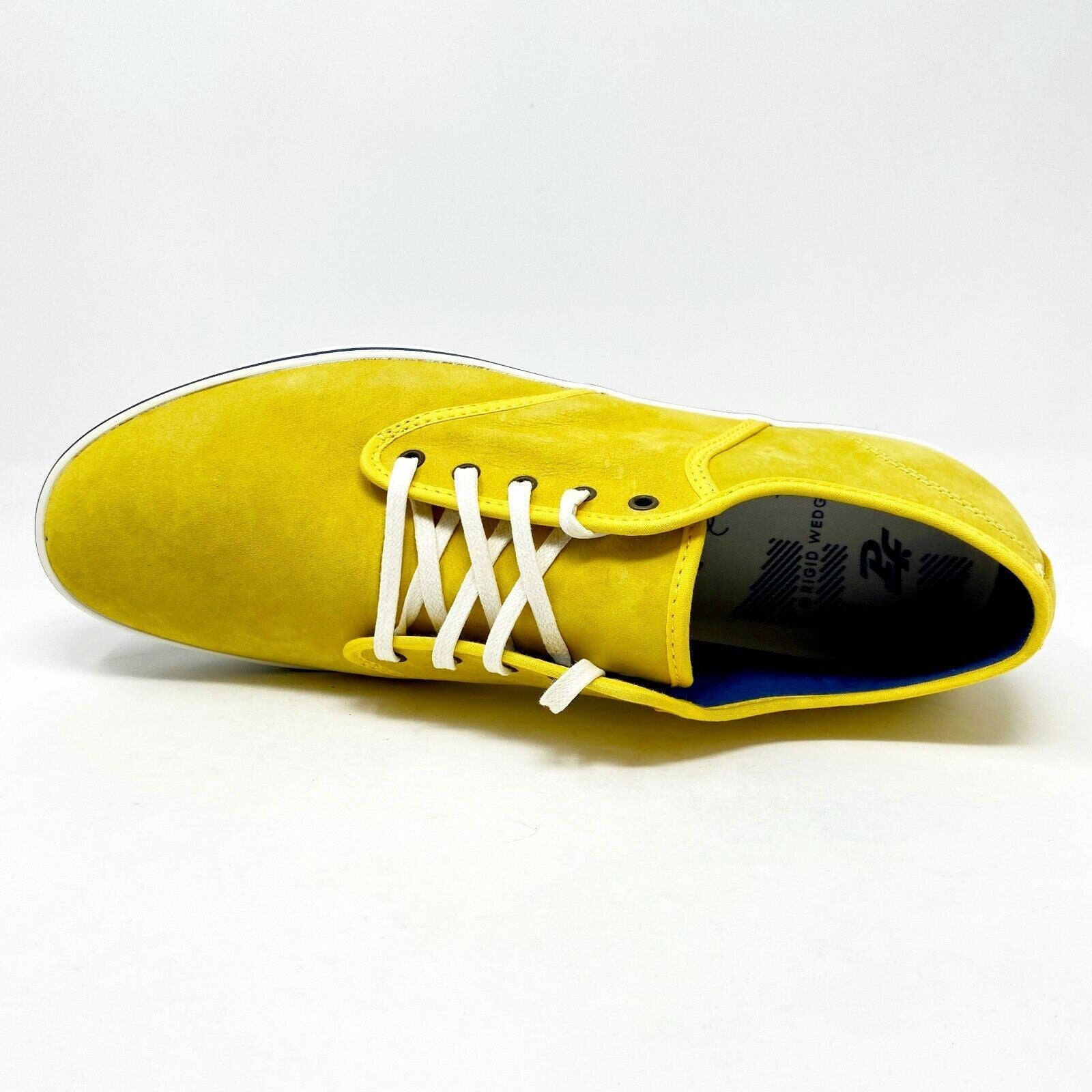 PF Flyers Exeter Lemon Yellow White Mens Retro Casual Sneakers PM12OB1B