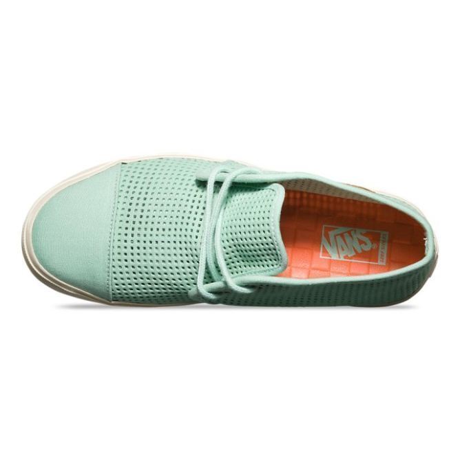 VANS Rhea SF (Square Perf) Gossamer Green  Sneakers Womens Size 10