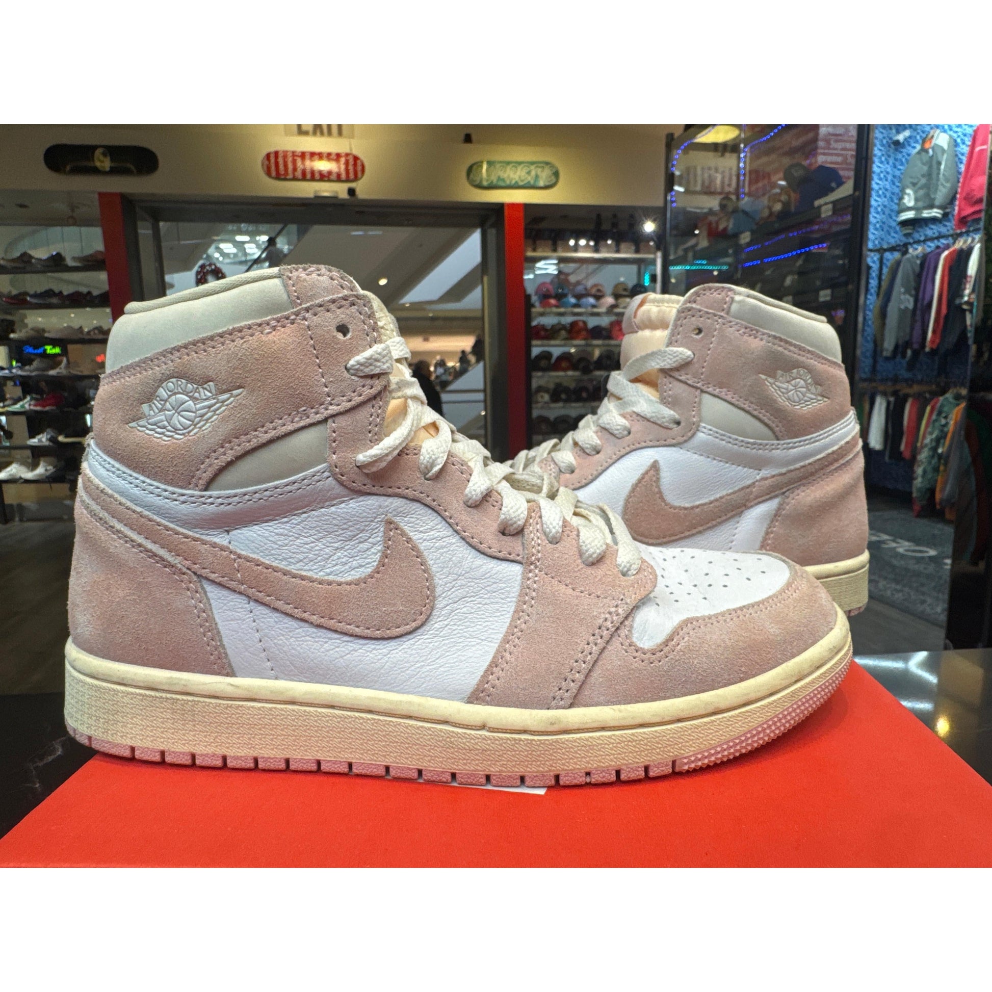 PRE OWNED Jordan 1 Retro High OG Washed Pink (Women's)