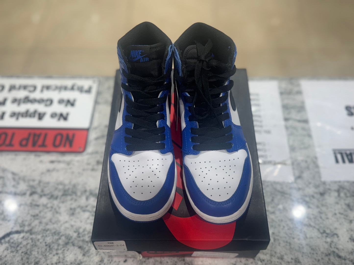 PRE OWNED Jordan 1 Retro High Game Royal (GS)